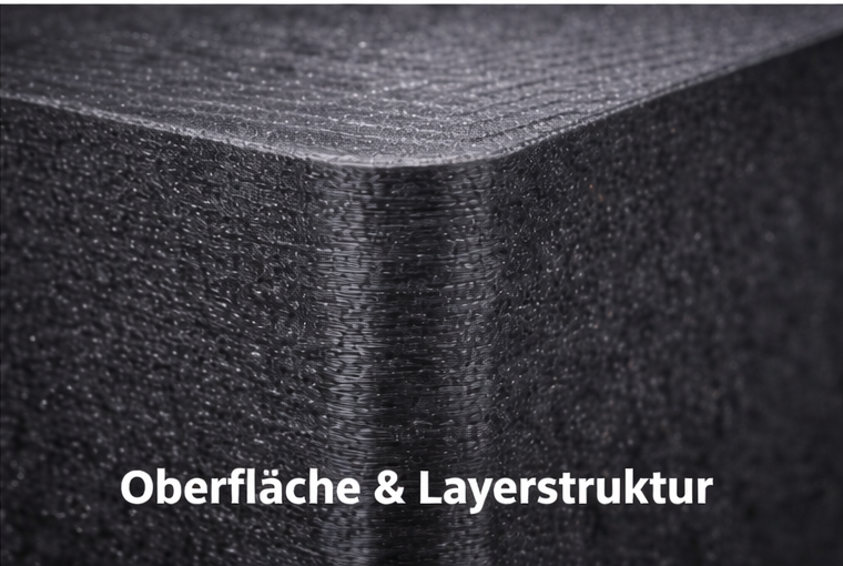 TPU64D Oberfläche und Layerstruktur