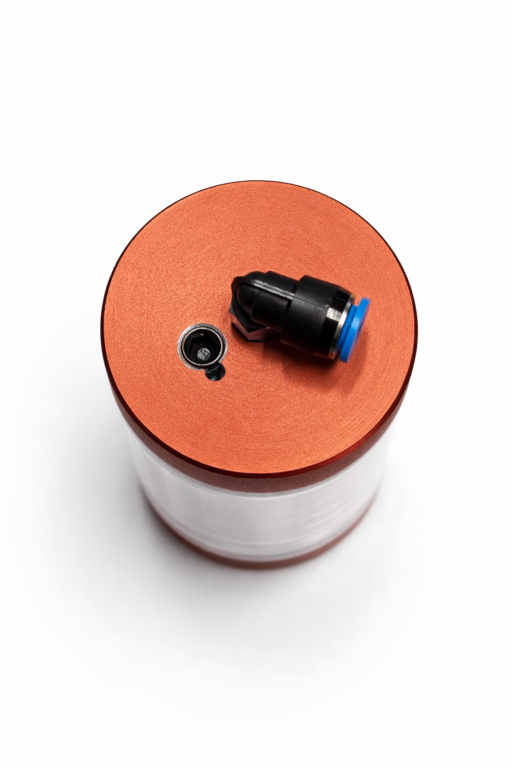 Detailaufnahme eines technischen Bauteils von ANHELM CNC